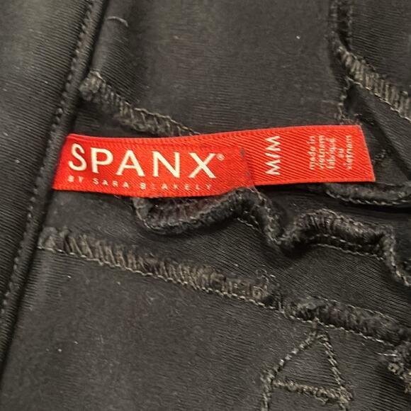 Spanx Women's Backseam Skinny Ponte Pant Black Size M - Picture 8 of 9
